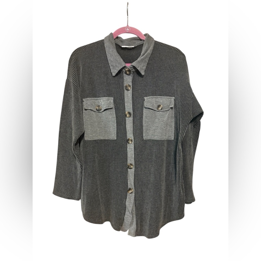 Reborn J Collard Button Up